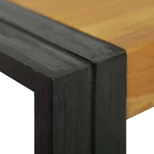 Zidni kupaonski ormarić 110 x 45 x35 cm od masivne tikovine - Smeđa i crna 110 x 45 x 35 cm 1 Cijena