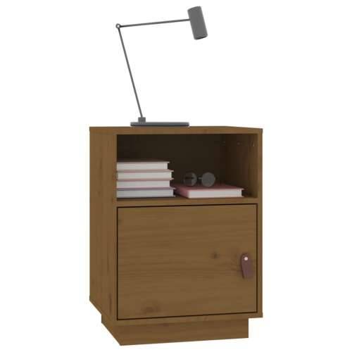 Noćni ormarići 2 kom boja meda 40x34x55 cm od masivne borovine - boja meda 2 Cijena