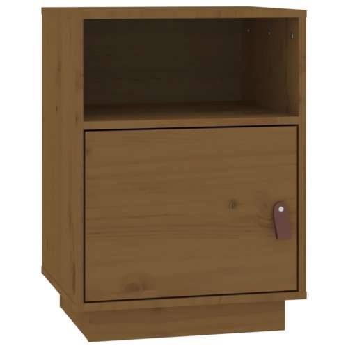 Noćni ormarići 2 kom boja meda 40x34x55 cm od masivne borovine - boja meda 2 Cijena
