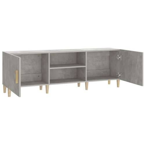 TV ormarić boja betona 150 x 30 x 50 cm od konstruiranog drva - Beton siva 1 Cijena