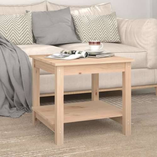 Stolić za kavu 50 x 50 x 45 cm od masivne borovine - Prirodna 50 x 50 x 45 cm 1 Cijena