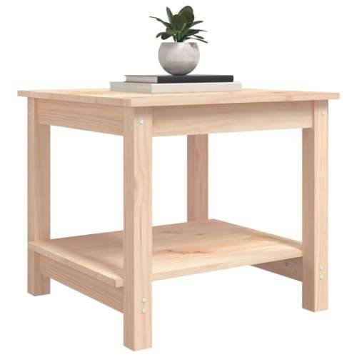 Stolić za kavu 50 x 50 x 45 cm od masivne borovine - Prirodna 50 x 50 x 45 cm 1 Cijena