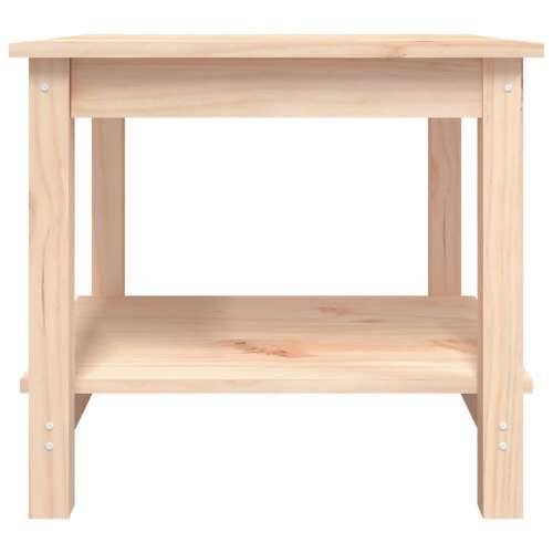 Stolić za kavu 50 x 50 x 45 cm od masivne borovine - Prirodna 50 x 50 x 45 cm 1 Cijena