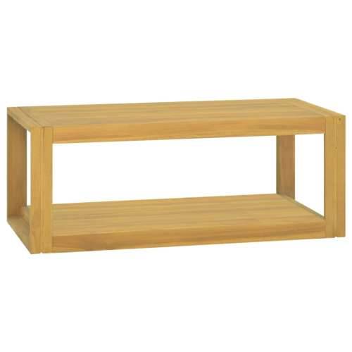 Zidni kupaonski ormarić 90x45x35 cm od masivne tikovine - Smeđa 90 x 45 x 35 cm 1 Cijena