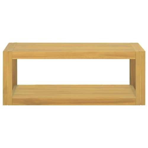 Zidni kupaonski ormarić 90x45x35 cm od masivne tikovine - Smeđa 90 x 45 x 35 cm 1 Cijena