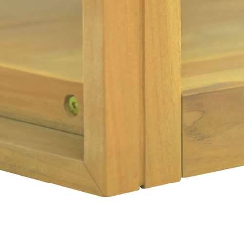 Zidni kupaonski ormarić 90x45x35 cm od masivne tikovine - Smeđa 90 x 45 x 35 cm 1 Cijena