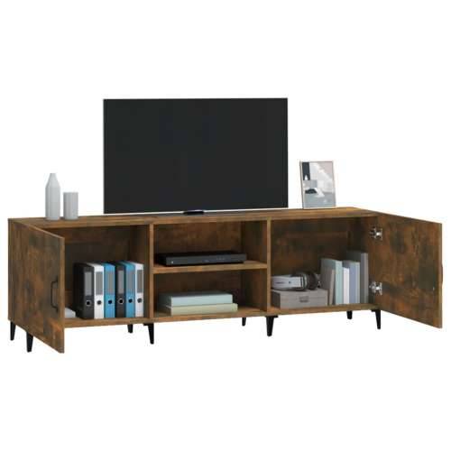 TV ormarić boja dimljenog hrasta 150x30x50 cm konstruirano drvo - Dimljeni hrast 1 Cijena