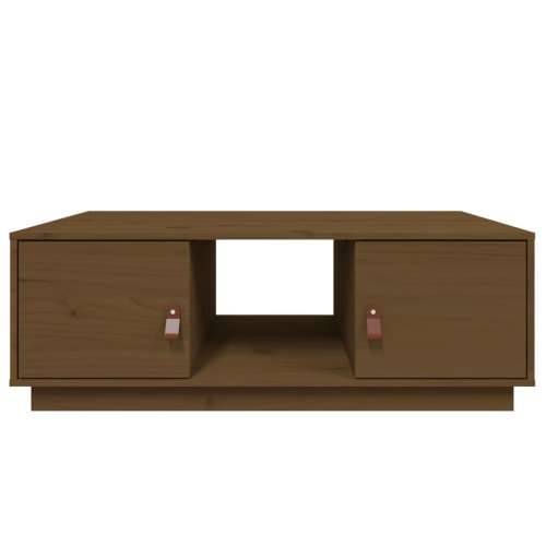 Stolić za kavu boja meda 100x50x35 cm od masivne borovine - boja meda 1 Cijena
