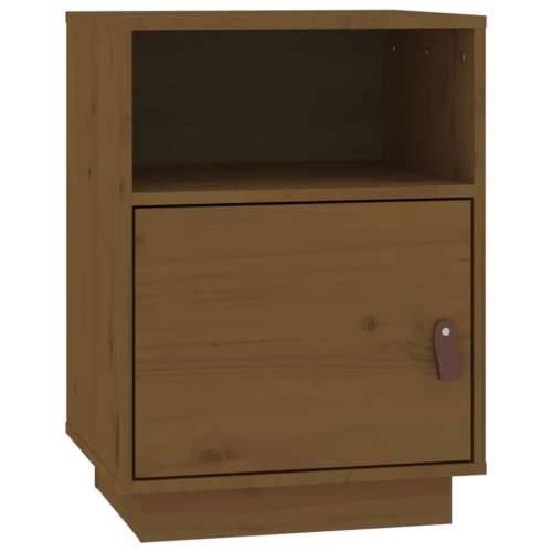 Noćni ormarići boja meda 40x34x55 cm od masivne borovine - boja meda 1 Cijena