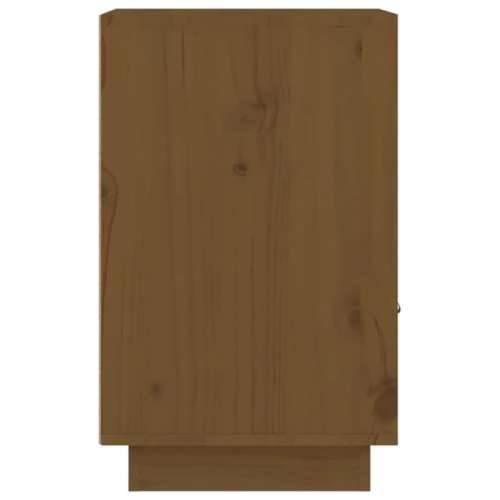 Noćni ormarići boja meda 40x34x55 cm od masivne borovine - boja meda 1 Cijena