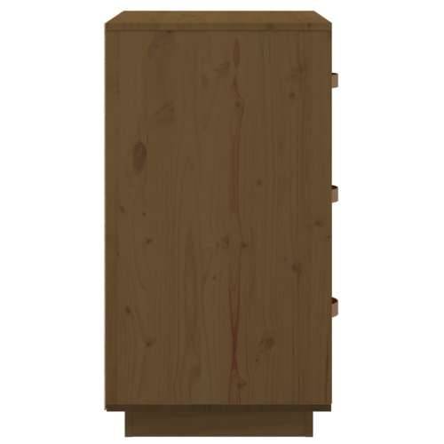 Noćni ormarići 2 kom boja meda 40x40x75 cm od masivne borovine - boja meda 2 Cijena
