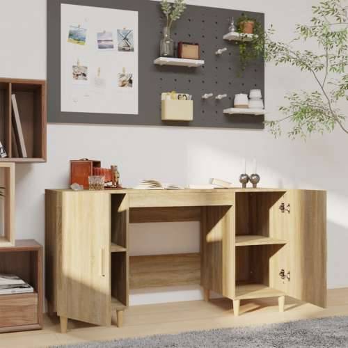 Radni stol boja hrasta sonome 140x50x75 cm konstruirano drvo - sonoma hrast Cijena