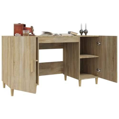 Radni stol boja hrasta sonome 140x50x75 cm konstruirano drvo - sonoma hrast Cijena