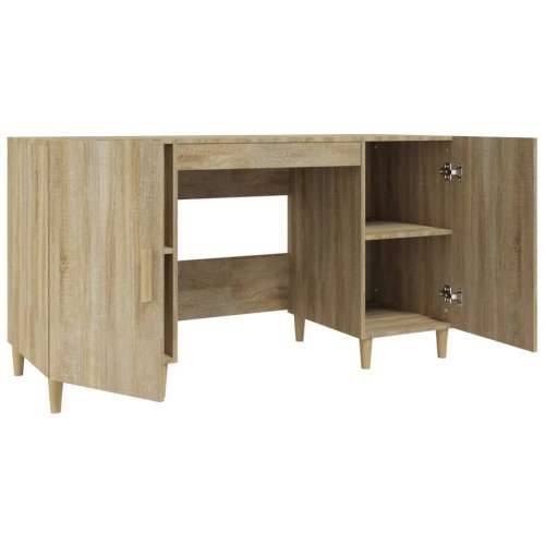 Radni stol boja hrasta sonome 140x50x75 cm konstruirano drvo - sonoma hrast Cijena