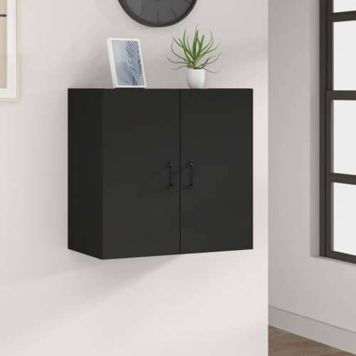 Zidni ormarić crni 60 x 31 x 60 cm od konstruiranog drva - Crna 1 Cijena