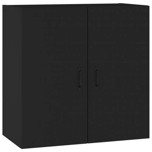Zidni ormarić crni 60 x 31 x 60 cm od konstruiranog drva - Crna 1 Cijena