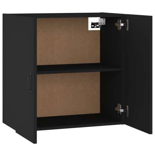 Zidni ormarić crni 60 x 31 x 60 cm od konstruiranog drva - Crna 1 Cijena