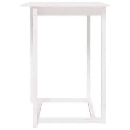 Barski stol bijeli 80 x 80 x 110 cm od masivne borovine - Bijela 80 x 80 x 110 cm 1 Cijena