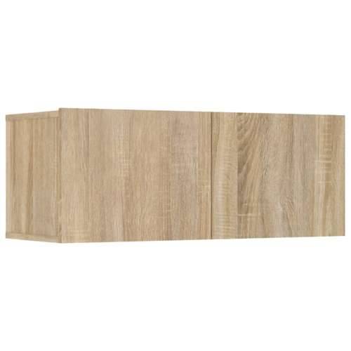 TV ormarići 4 kom boja hrasta 80x30x30 cm od konstruiranog drva - sonoma hrast 4 80 cm Cijena