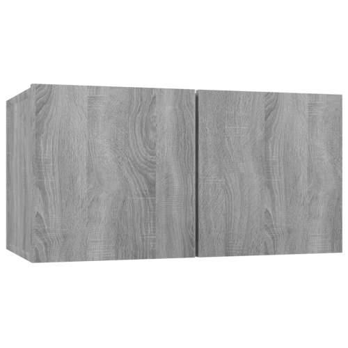 TV ormarići 8 kom boja hrasta 60 x 30 x 30 cm konstruirano drvo - Sivi hrast sonoma 8 60 cm Cijena
