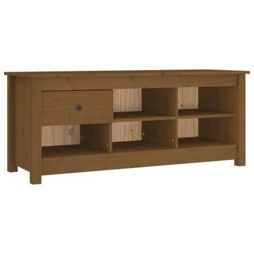 Ormarić za cipele boja meda 110x38x45,5 cm od masivne borovine - boja meda 1 Cijena