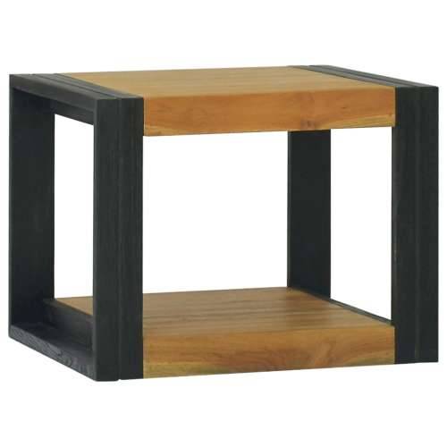 Zidni kupaonski ormarić 45 x 45 x 35 cm od masivne tikovine - Smeđa i crna 45 x 45 x 35 cm 1 Cijena