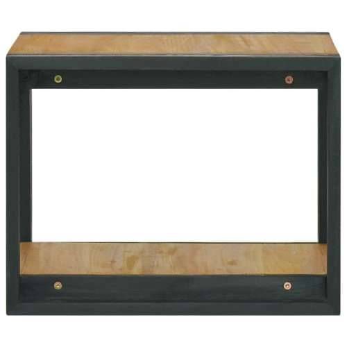 Zidni kupaonski ormarić 45 x 45 x 35 cm od masivne tikovine - Smeđa i crna 45 x 45 x 35 cm 1 Cijena