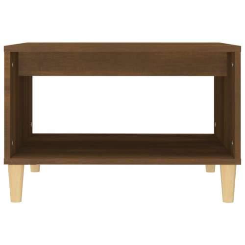 Stolić za kavu smeđa boja hrasta 60x50x40 cm konstruirano drvo - Smeđi hrast 1 Cijena