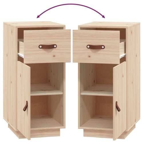 Komoda 34 x 40 x 75 cm od masivne borovine - Prirodna 1 Cijena