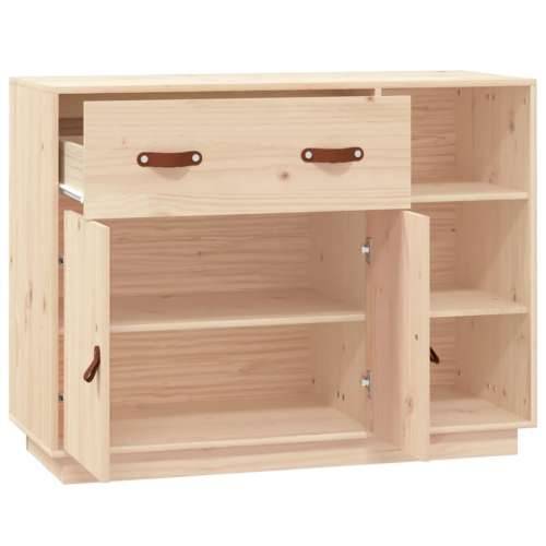 Komoda 98,5 x 40 x 75 cm od masivne borovine - Prirodna 1 Cijena