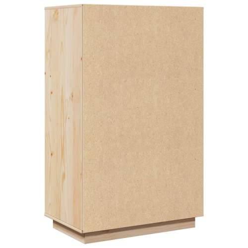 Visoka komoda 67 x 40 x 108,5 cm od masivne borovine - Prirodna 1 Cijena