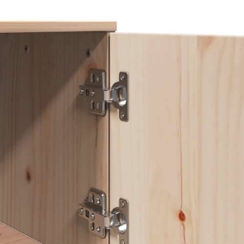 Visoka komoda 67 x 40 x 108,5 cm od masivne borovine - Prirodna 1 Cijena