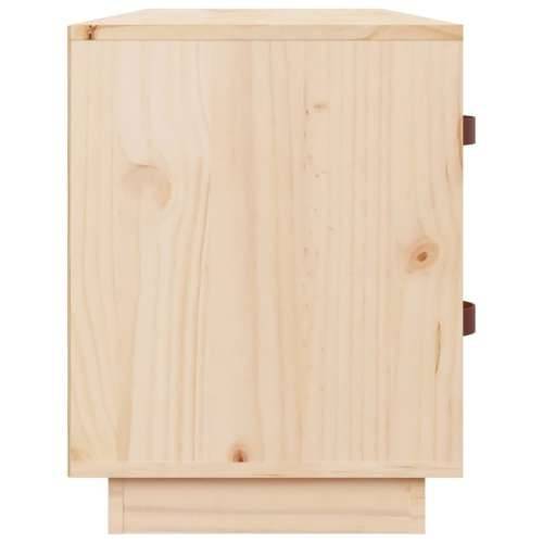 Klupa za cipele 100 x 34 x 45 cm od masivne borovine - Prirodna 1 Cijena