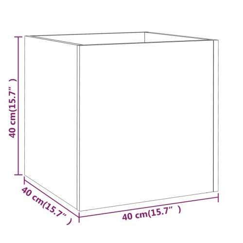 Sadilica boja hrasta sonome 40 x 40 x 40 cm konstruirano drvo - Sivi hrast sonoma 1 Cijena