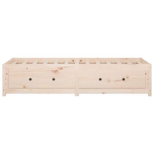 Dnevni krevet bez madraca 80 x 200 cm od masivne borovine - Prirodna 80 x 200 cm Cijena