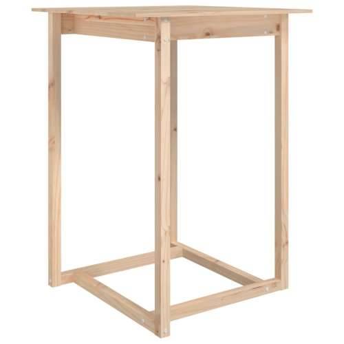 Barski stol 80 x 80 x 110 cm od masivne borovine - Prirodna 80 x 80 x 110 cm 1 Cijena
