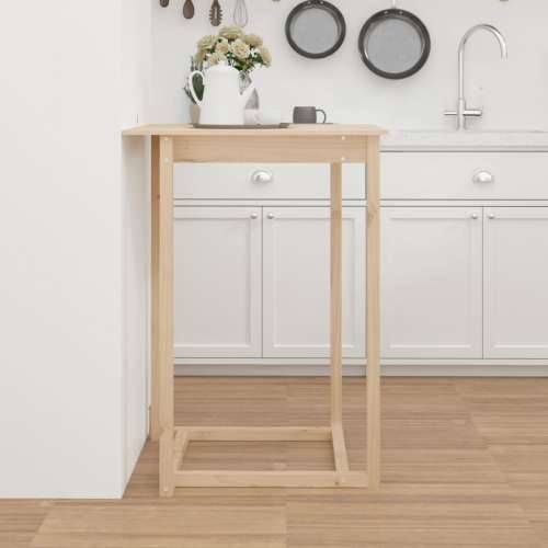 Barski stol 80 x 80 x 110 cm od masivne borovine - Prirodna 80 x 80 x 110 cm 1 Cijena