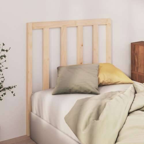 Uzglavlje za krevet 95 x 4 x 100 cm od masivne borovine Cijena