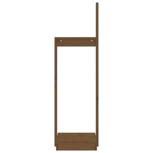 Držač za drva - Držač za cjepanice boja meda 33,5x30x110 cm od masivne borovine - boja meda Cijena
