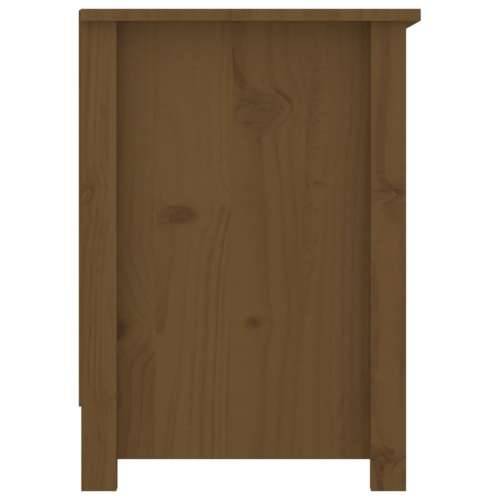 TV ormarić boja meda 103 x 36,5 x 52 cm od masivne borovine - boja meda 1 Cijena