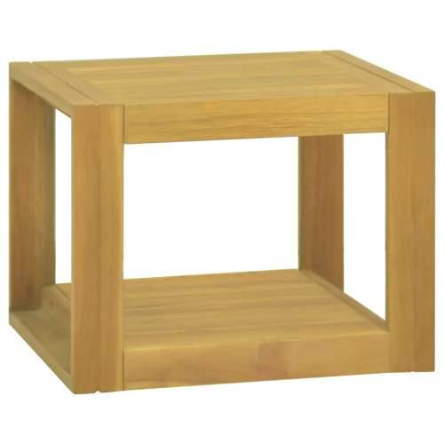 Zidni kupaonski ormarić 45 x 45 x 35 cm od masivne tikovine - Smeđa 45 x 45 x 35 cm 1 Cijena