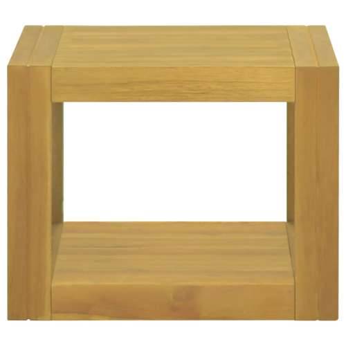 Zidni kupaonski ormarić 45 x 45 x 35 cm od masivne tikovine - Smeđa 45 x 45 x 35 cm 1 Cijena