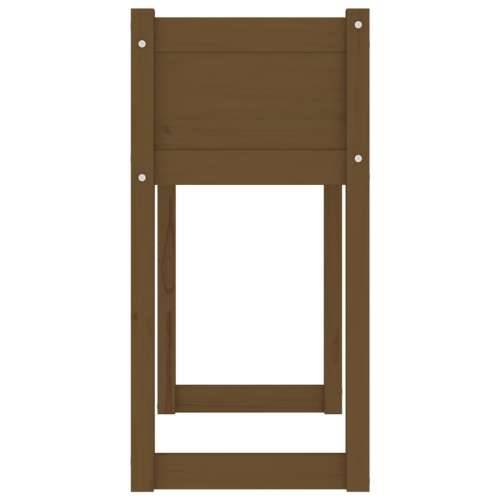 Sadilica smeđa boja meda 78 x 40 x 81 cm od masivne borovine - boja meda 1 Cijena
