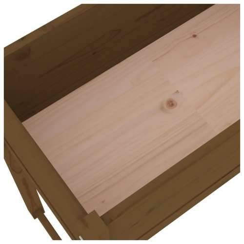 Sadilica smeđa boja meda 78 x 40 x 81 cm od masivne borovine - boja meda 1 Cijena