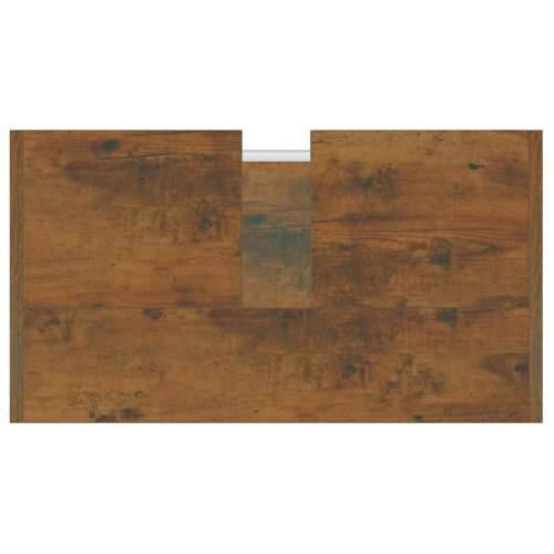 Kupaonski ormarić dimljeni hrast 60x33x60 cm konstruirano drvo - Dimljeni hrast 1 Cijena