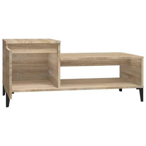 Stolić za kavu boja hrasta 100 x 50 x 45 cm konstruirano drvo - sonoma hrast 1 Cijena