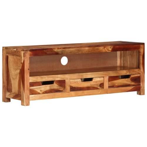 TV ormarić 110 x 30 x 40 cm od masivnog bagremovog drva Cijena