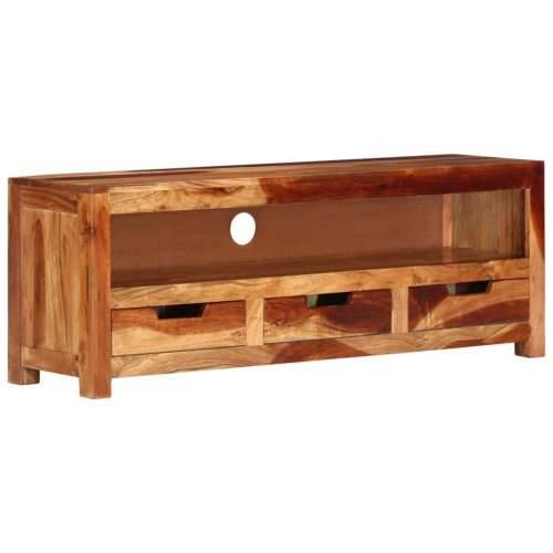 TV ormarić 110 x 30 x 40 cm od masivnog bagremovog drva Cijena