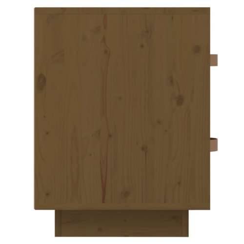 Noćni ormarići 2 kom boja meda 40x34x45 cm od masivne borovine - boja meda 2 Cijena