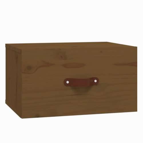 Zidni noćni ormarić boja meda 40 x 29,5 x 22 cm - boja meda 1 Cijena